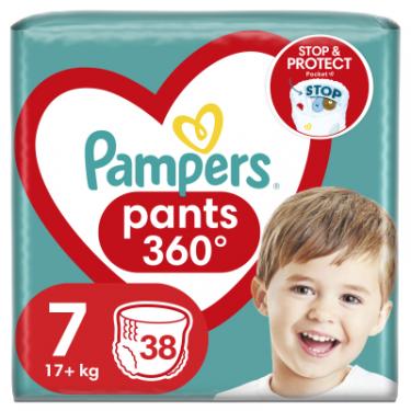Подгузники Pampers трусики Pants Giant Plus Розмір 7 (17+ кг) 38 шт. Фото