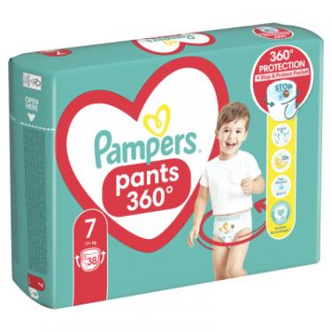 Подгузники Pampers трусики Pants Giant Plus Розмір 7 (17+ кг) 38 шт. Фото 2