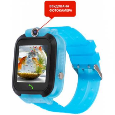 Смарт-часы Amigo GO007 FLEXI GPS Blue Фото 1