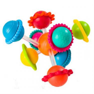 Погремушка Fat Brain Toys прорезыватель Сенсорные шары Wimzle Фото 1