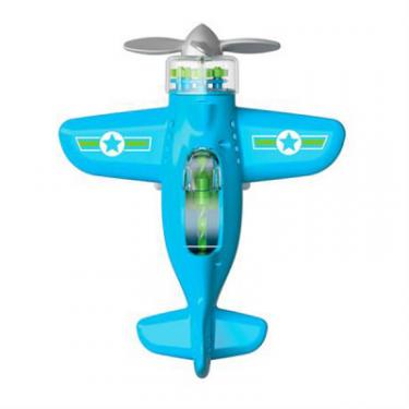 Развивающая игрушка Fat Brain Toys самолет Крутись пропеллер Playviator голубой Фото 1