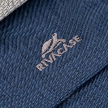 Рюкзак для ноутбука RivaCase 17.3" 7567 Prater, Grey / Dark Blue Фото 11