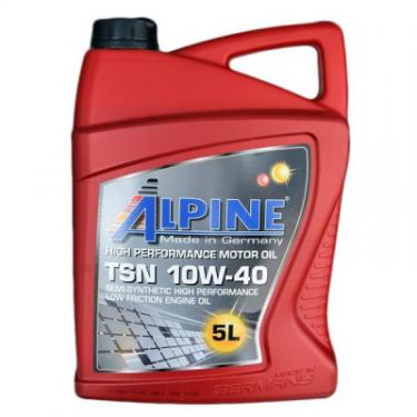 Моторное масло Alpine 10W-40 TSN 5л Фото