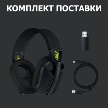 Наушники Logitech G435 Lightspeed Wireless Gaming Headset Black Фото 9