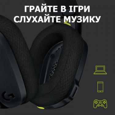 Наушники Logitech G435 Lightspeed Wireless Gaming Headset Black Фото 7