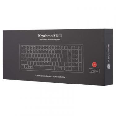 Клавиатура Keychron K4 100 Key Aluminum Frame Hot-Swap Gateron RGB Blu Фото 11