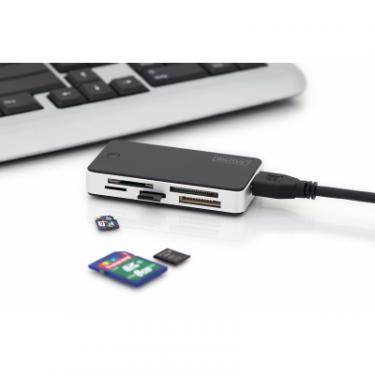 Считыватель флеш-карт Digitus USB 3.0 All-in-one Фото 6