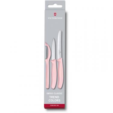 Набор ножей Victorinox SwissClassic Paring Set 3 шт Universal Pink Фото
