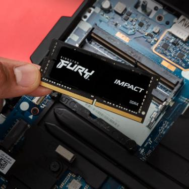 Модуль памяти для ноутбука Kingston Fury (ex.HyperX) SoDIMM DDR4 16GB 3200 MHz Impact Фото 8