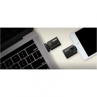 USB флеш накопитель Team 64GB M211 Black USB 3.2/Type-C Фото 4