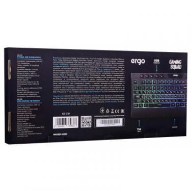 Клавиатура Ergo KB-510 USB Black Фото 11