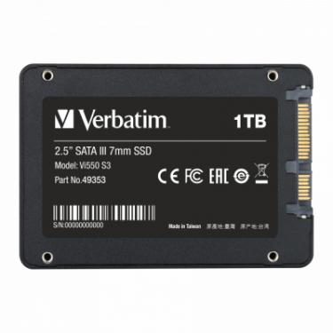 Накопитель SSD Verbatim 2.5" 1TB Фото 4