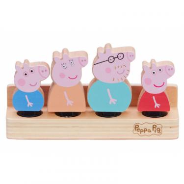 Игровой набор Peppa Pig дерев'яний Сім'я Пеппи Фото