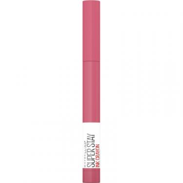 Помада для губ Maybelline New York Super Stay Ink Crayon 90 Насичений рожевий 2 г Фото
