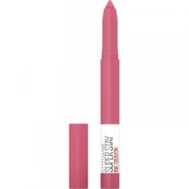 Помада для губ Maybelline New York Super Stay Ink Crayon 90 Насичений рожевий 2 г Фото 1