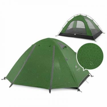Палатка Naturehike P-Series NH18Z044-P 210T 65D Dark Green Фото 1