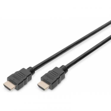 Кабель мультимедийный Digitus HDMI to HDMI 1.0m UHD 4K Фото
