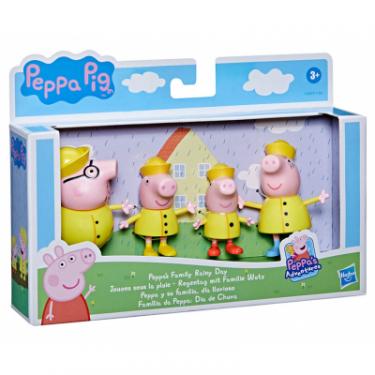 Фигурка Peppa Pig Дружня родина Пеппи, Дощовий день Фото 1