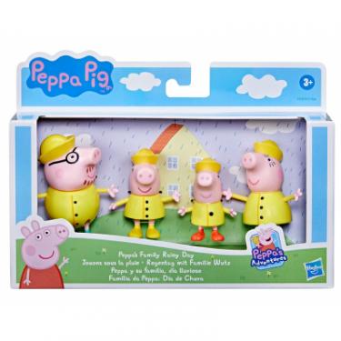 Фигурка Peppa Pig Дружня родина Пеппи, Дощовий день Фото 2
