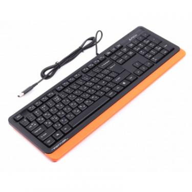 Клавиатура A4Tech FKS10 USB Orange Фото 1