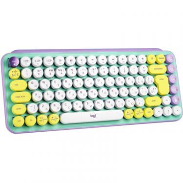 Клавиатура Logitech POP Keys Wireless Mechanical Keyboard Daydream Min Фото