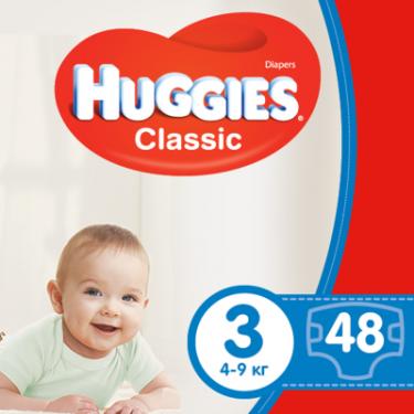 Подгузники Huggies Classic 3 (4-9 кг) Jumbo 48 шт Фото