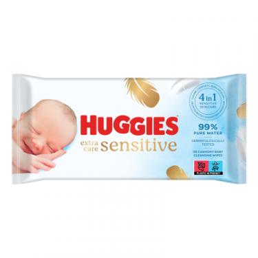 Детские влажные салфетки Huggies Pure Extra Care 56шт Фото