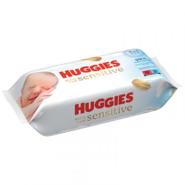 Детские влажные салфетки Huggies Pure Extra Care 56шт Фото 1
