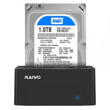 Док-станция для накопителей Maiwo HDD 2.5"/3.5" SATA/SSD USB 3.0 Фото 1