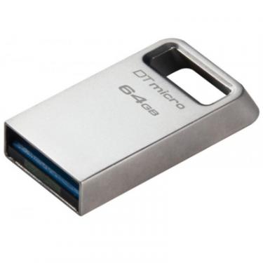 USB флеш накопитель Kingston 64GB DataTraveler Micro USB 3.2 Фото 1