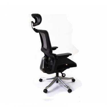 Офисное кресло Аклас Кантос MB Сірий (Сірий/Чорний) Фото 4
