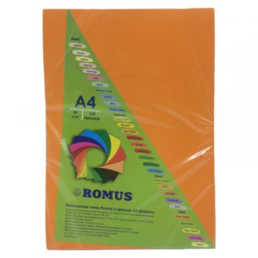 Бумага Romus A4 80 г/м2 100sh Tangerine Фото