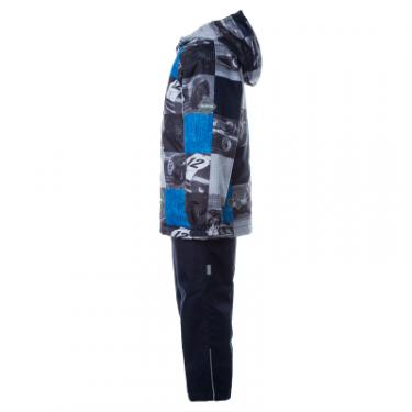 Комплект верхней одежды Huppa REX 45080014 темно-синій з принтом/темно-синій 110 Фото 2