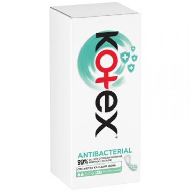 Ежедневные прокладки Kotex Antibacterial Extra Thin 20 шт. Фото 1