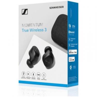 Наушники Sennheiser Momentum True Wireless 3 Black Фото 9