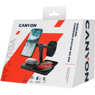 Зарядное устройство Canyon WS-404 4in1 Wireless charger Фото 2