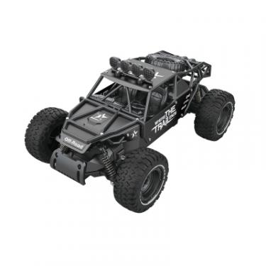 Радиоуправляемая игрушка Sulong Toys OFF-ROAD CRAWLER RACE (матовий чорний, метал. кор Фото