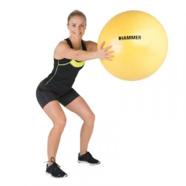 Мяч для фитнеса Hammer Gymnastics Ball 55 cm Anti-Burst System Фото 1