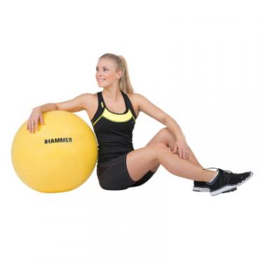 Мяч для фитнеса Hammer Gymnastics Ball 55 cm Anti-Burst System Фото 6
