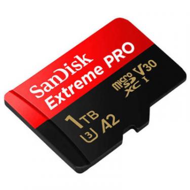 Карта памяти SanDisk 1 TB microSDXC UHS-I U3 Extreme Pro+SD Adapter Фото 2