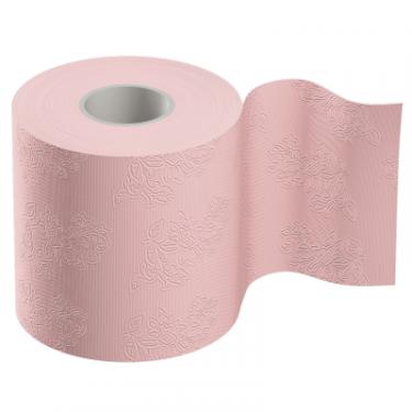 Туалетная бумага Диво Aroma Малина 2 шари рожевий 4 рулони Фото 1