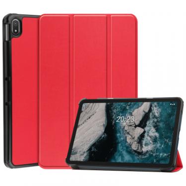 Чехол для планшета BeCover Smart Case Nokia T20 10.4" Red Фото 4
