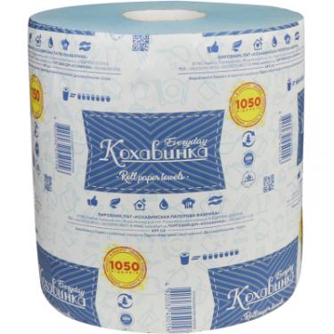 Бумажные полотенца Кохавинка Сині 150 м 1 шар 1 рулон Фото