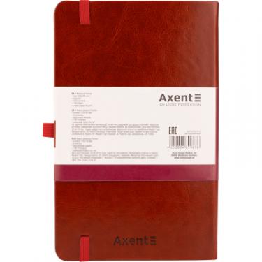 Книга записная Axent Partner Lux, 125х195 мм 96 аркушів у клітинку Борд Фото 2