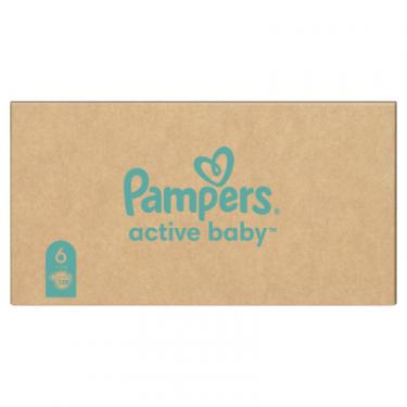 Подгузники Pampers Active Baby Розмір 6 (Extra Large) 13-18 кг 128 шт Фото 1
