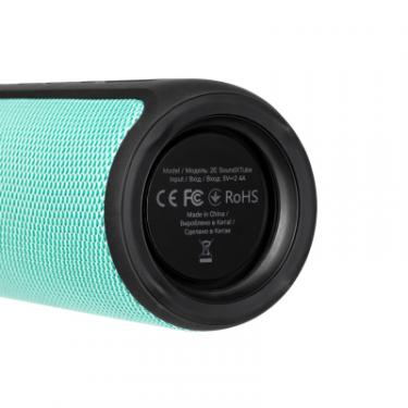 Акустическая система 2E SoundXTube TWS MP3 Wireless Waterproof Turquoise Фото 6