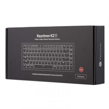 Клавиатура Keychron K2 84 Key Gateron G PRO Blue Wireless UA Retro Фото 11