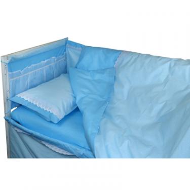 Детский постельный набор Руно Карапузік блакитний 60х120, 4 предмета Фото 1