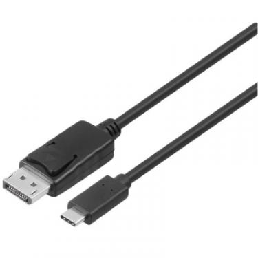 Кабель мультимедийный 2E USB-C to DisplayPort 1.0m (AM/AM), 3840*216060Hz, Фото