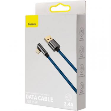 Дата кабель Baseus USB 2.0 AM to Lightning 1.0m CACS 2.4A 90 Legend S Фото 4